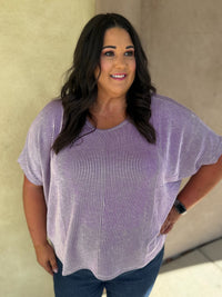 Classic Lines Ribbed Top - Plus