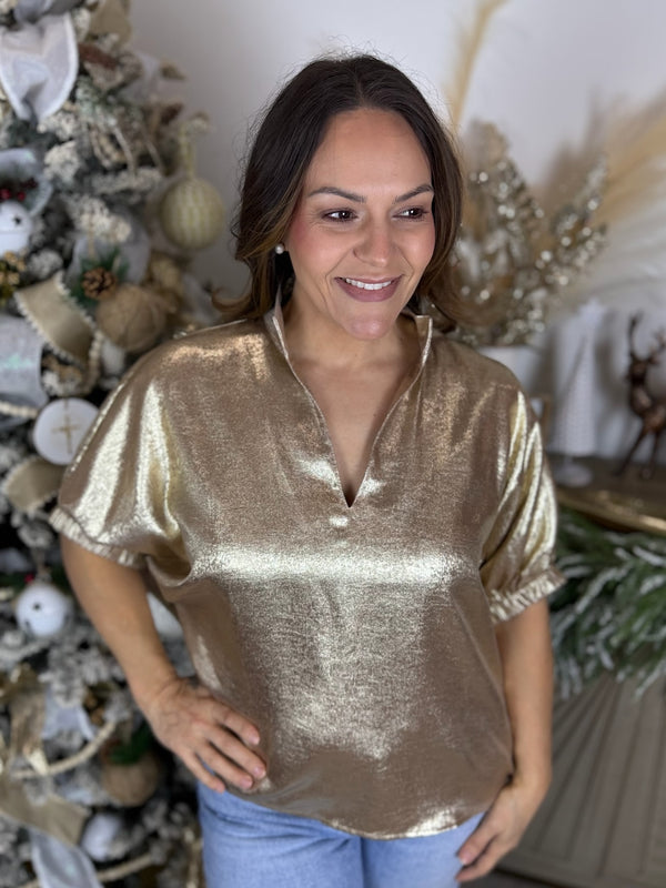 All That Glimmers Blouse