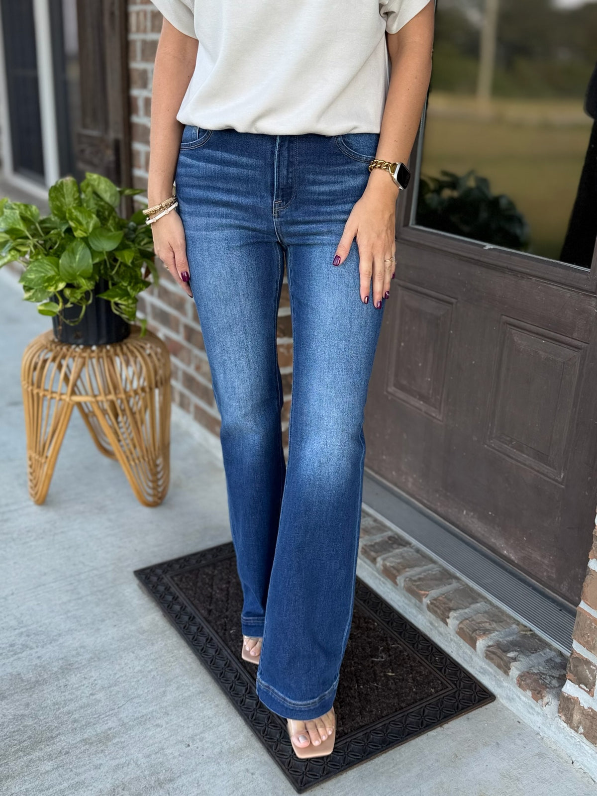 Demi Dark Wash Bootcut Jean