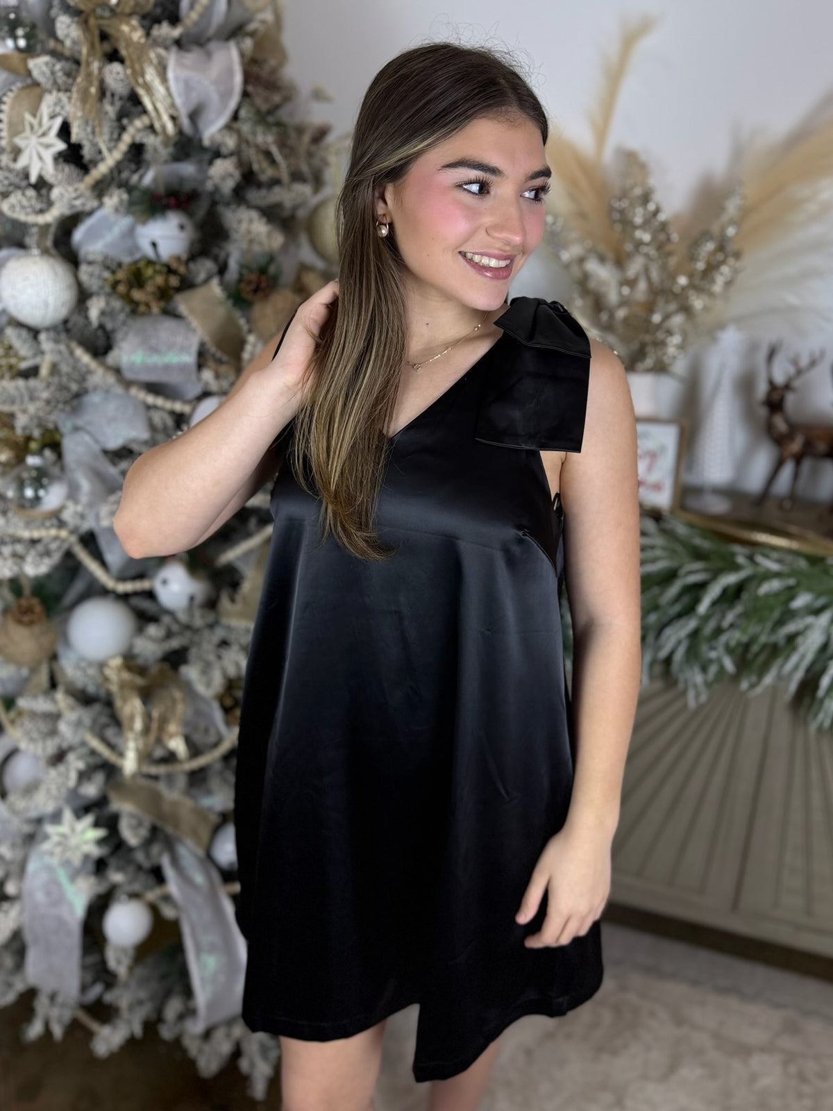 Style and Grace Satin Dress