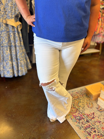 Ruby Release Hem Flare Jean - Risen (Plus)