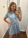 Country Cutie Chambray Dress