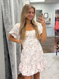 Butterfly Feeling Floral Dress