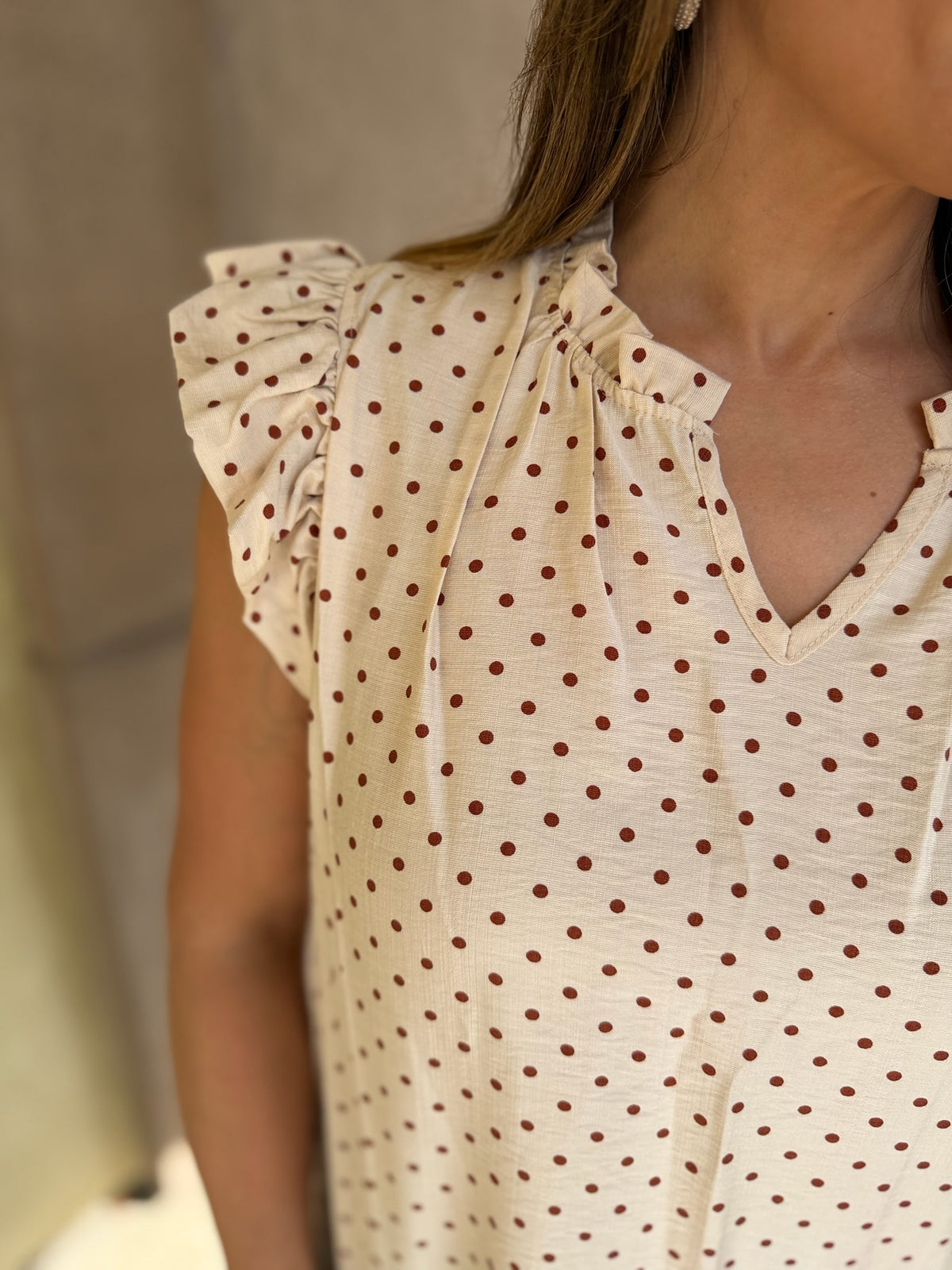 Sweet Spot Ruffled Blouse