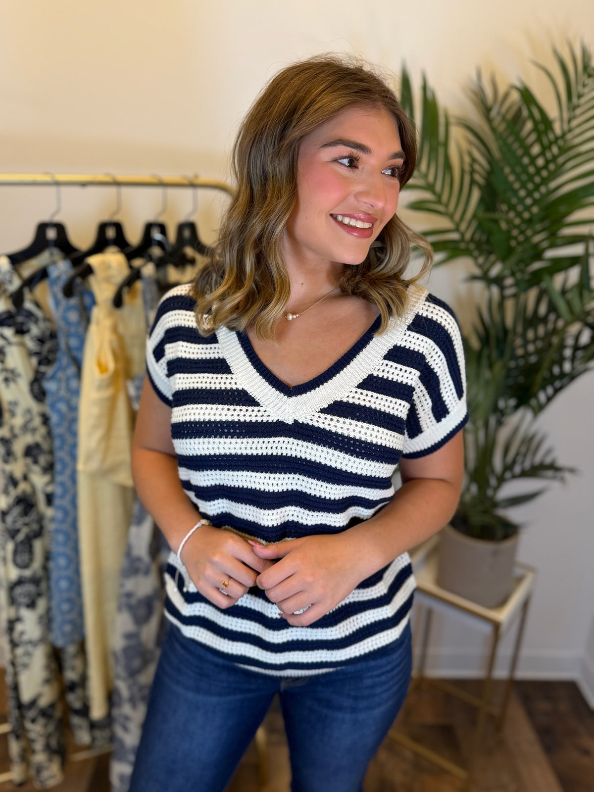 Seaside Stroll Knit Top