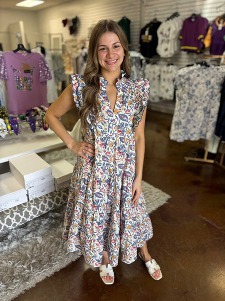 Garden Girl Floral Dress