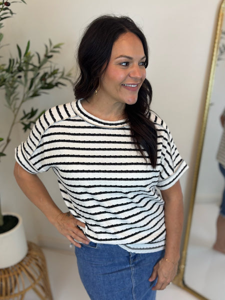 Soft and Sweet Striped Top