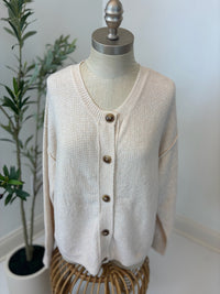 Gentle Touch Button Front Cardigan