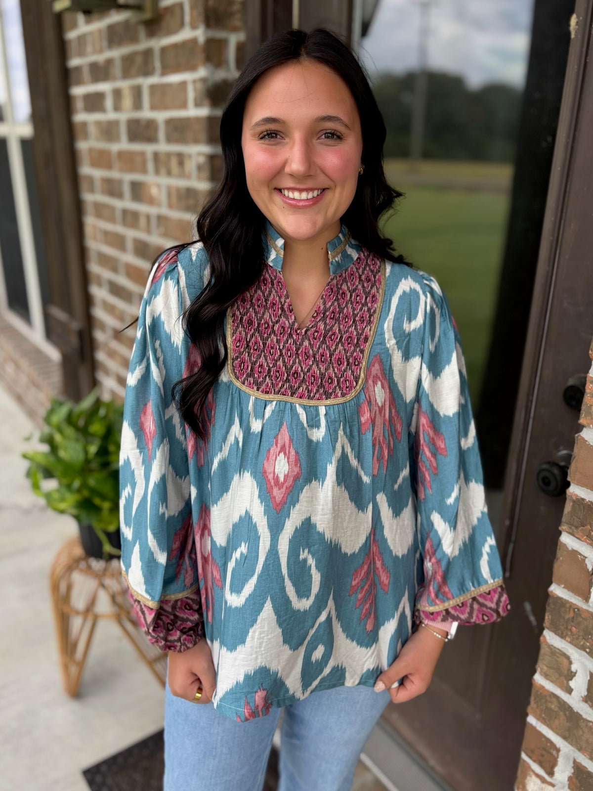 Woven Lore Boho Blouse