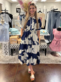 Midnight Garden Maxi Dress