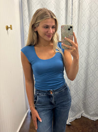 Reversible Scoop Neck Top