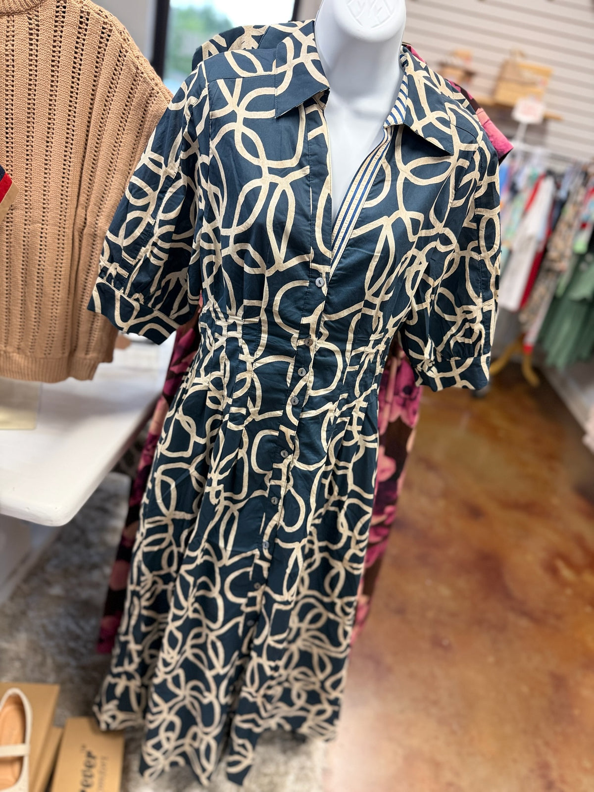 In the Loop Midi Dress