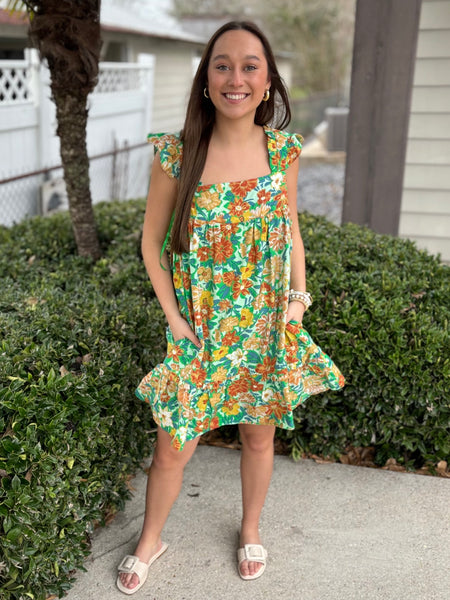 Bright Future Floral Dress