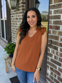 Favorite Season Ruffle Top
