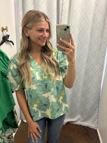 Bright Future Floral Top