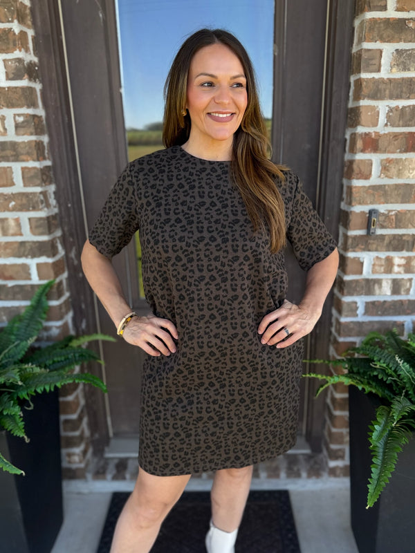 Casually Spotted Dress