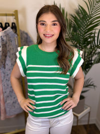 Playful Polish Knit Top