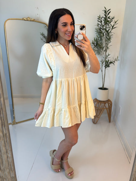 Brunch Babe Babydoll Dress