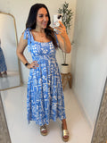 Seaside Tie Strap Dress