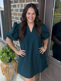 In the Evergreen Dress