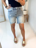 Bethany Distressed Bermuda Short - Risen