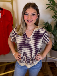 Casual Comfort Knit Top