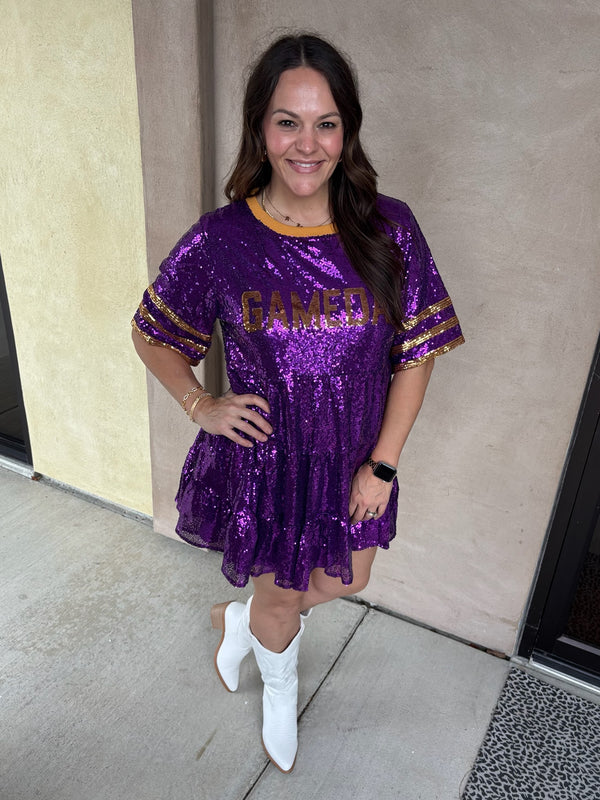 Friday Night Lights Sequins Dress