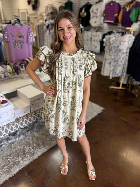 Romance Me Mock Neck Dress