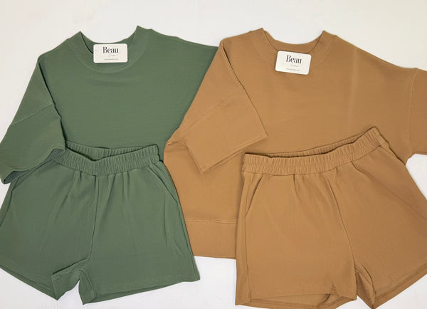 Weekend Retreat Ribbed Set