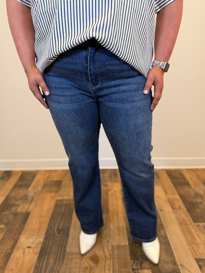 Elise Ankle Straight-Slim Jean - Risen (Plus)