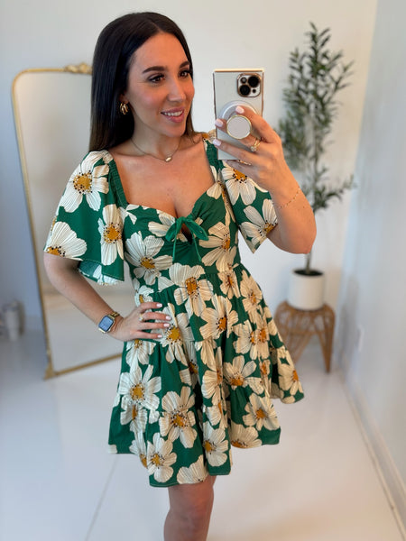 Lucky Charm Floral Dress