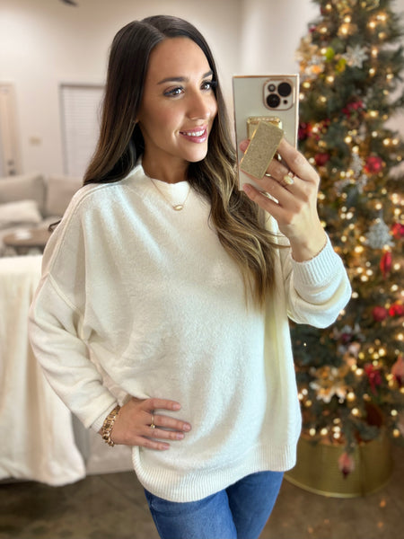 More to Love Mock Neck Sweater