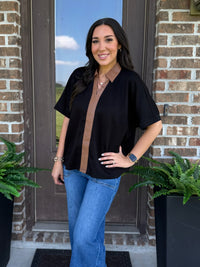 Harvest Hues Contrast Top