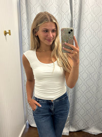 Reversible Scoop Neck Top