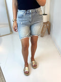 Bethany Distressed Bermuda Short - Risen