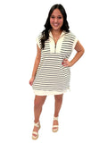 Feel the Chill Striped Dress