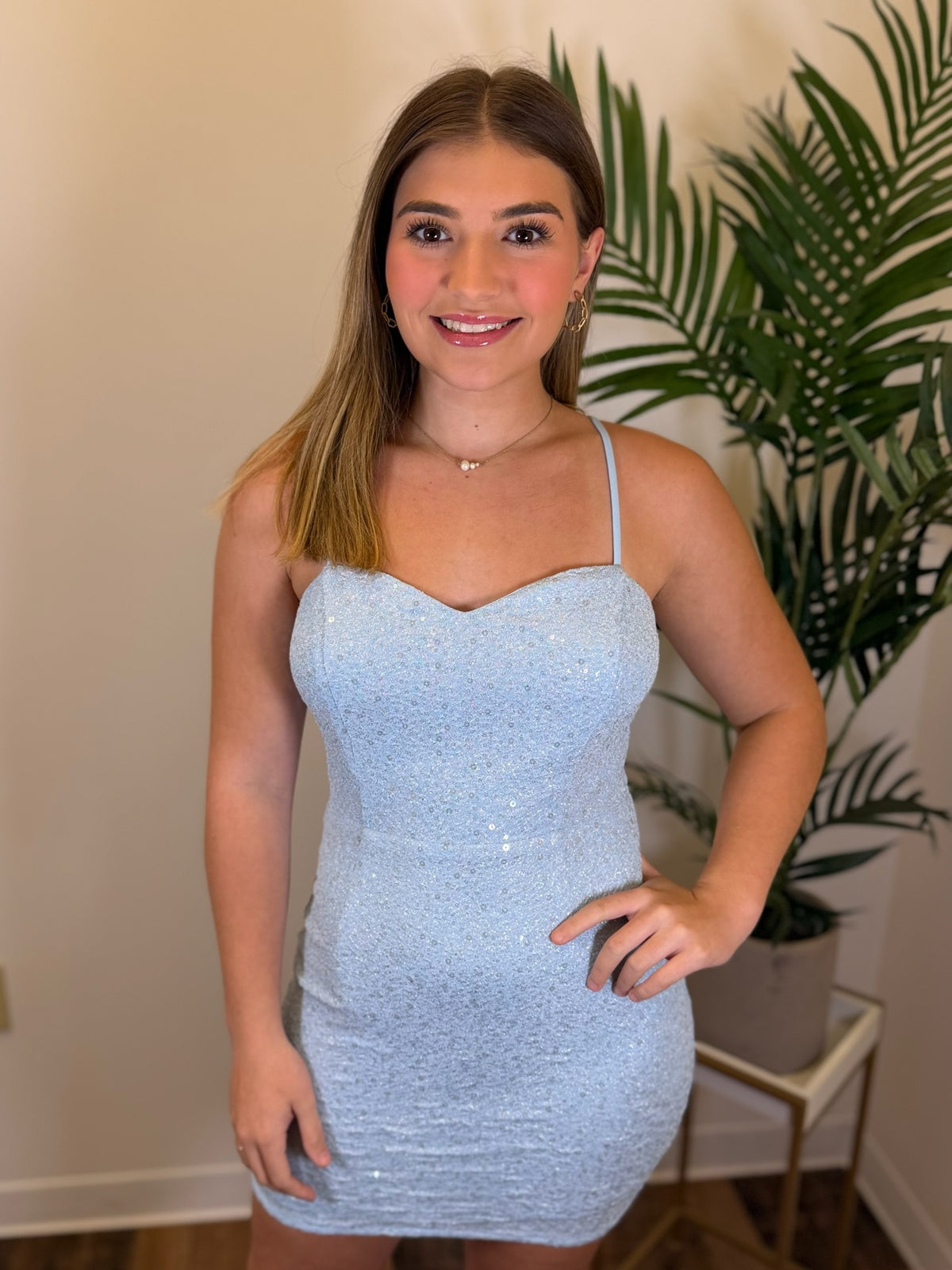 In the Spotlight Sequin Dress