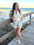 Wild Love Floral Romper