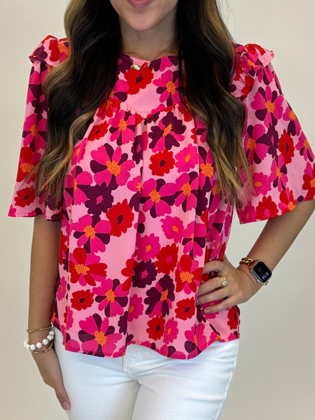 Bright Blossoms Top