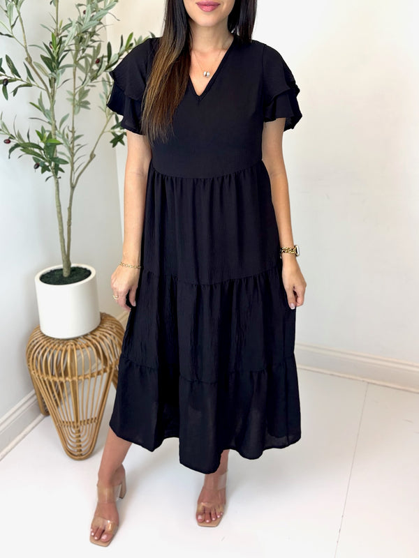 Poised Path Tiered Dress