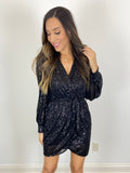 Time to Shine Sequins Dress