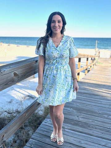 Blissful Season Puff Sleeve Dress