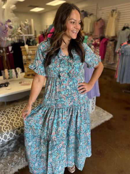 Miss Personality Maxi Dress