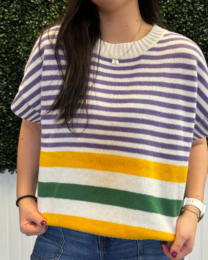 Festival Stroll Striped Top