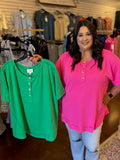 Casual Setting Knit Top - Plus