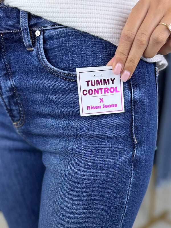 Calliope Crop Straight Leg Jean - Risen