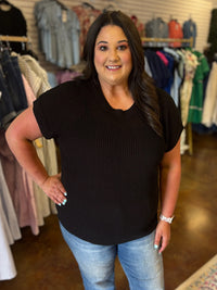 Naomi Knit Top - Plus