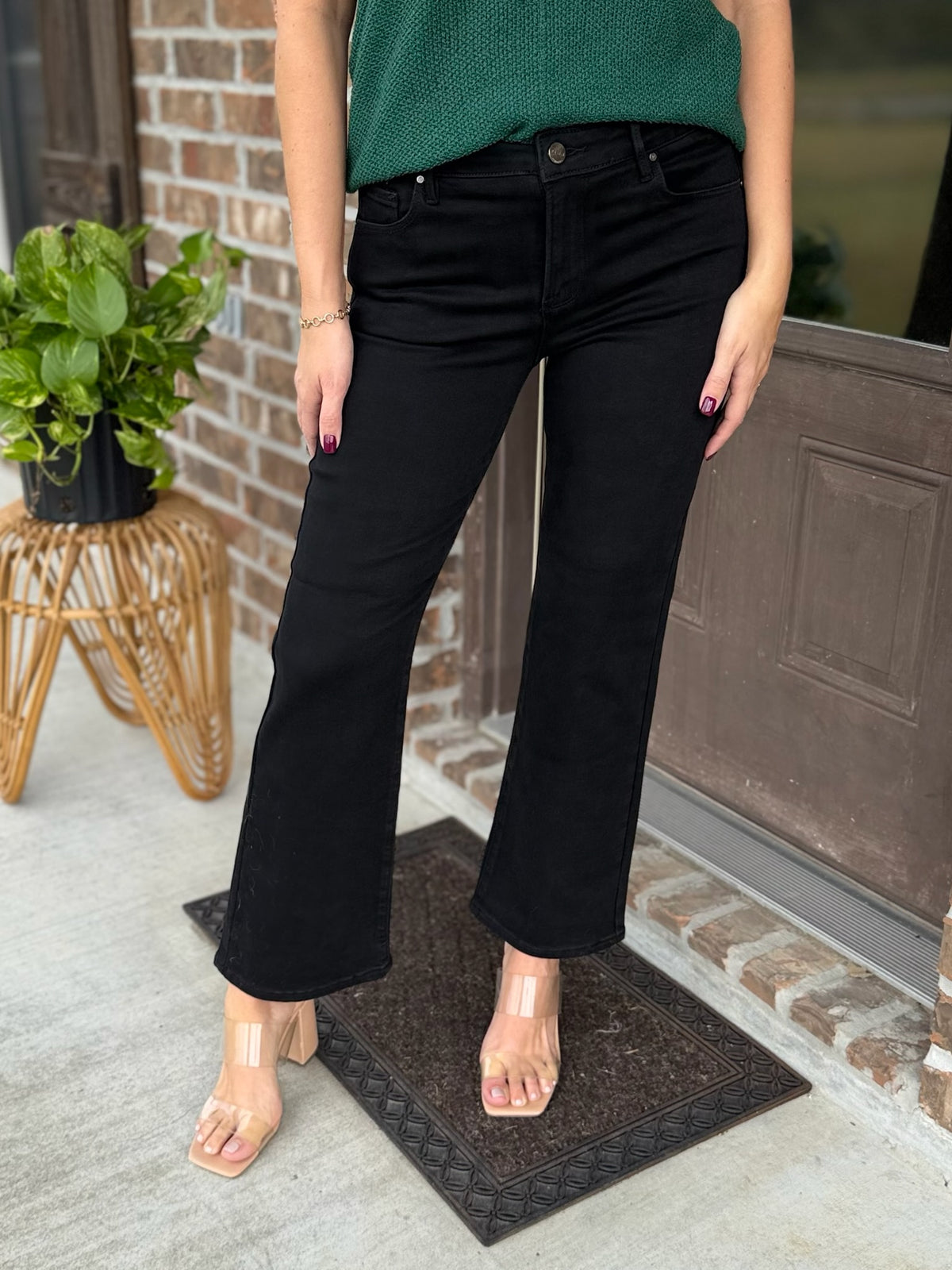 Monroe Cropped Straight Jean - Risen