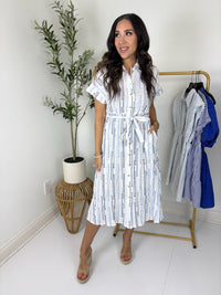 Coastal Stroll Midi Dress