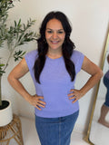 New in Town Waffle Knit Top